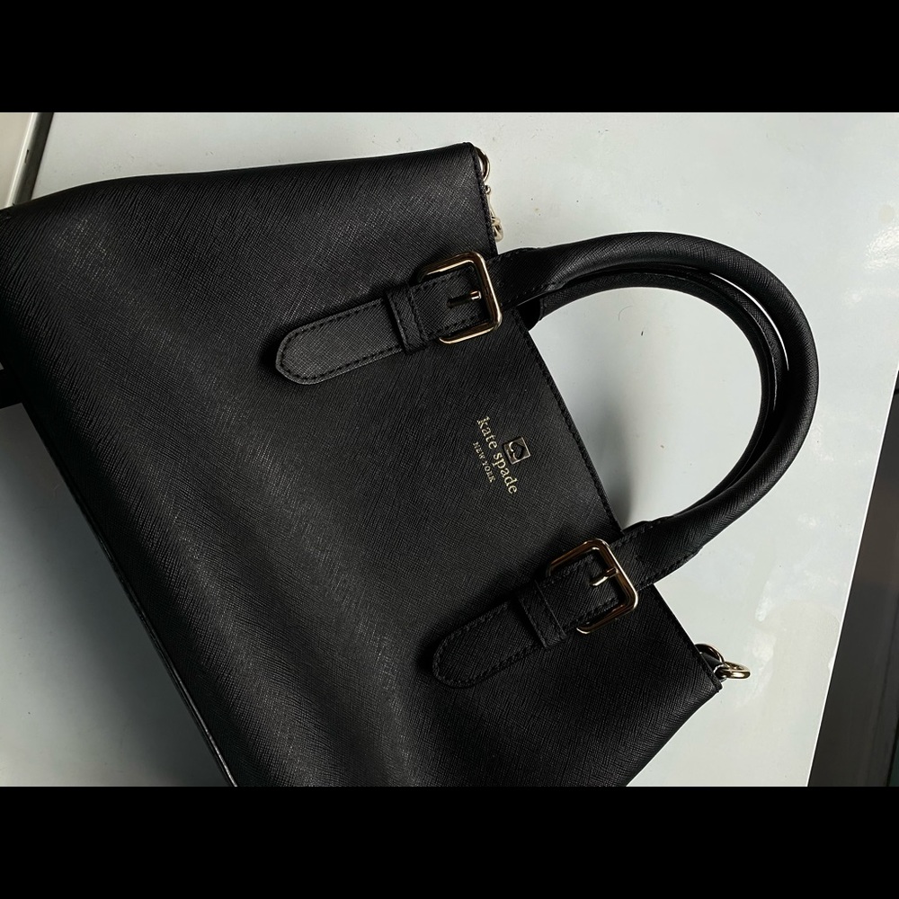 Kate Spade Black Crossbody Satchel purse